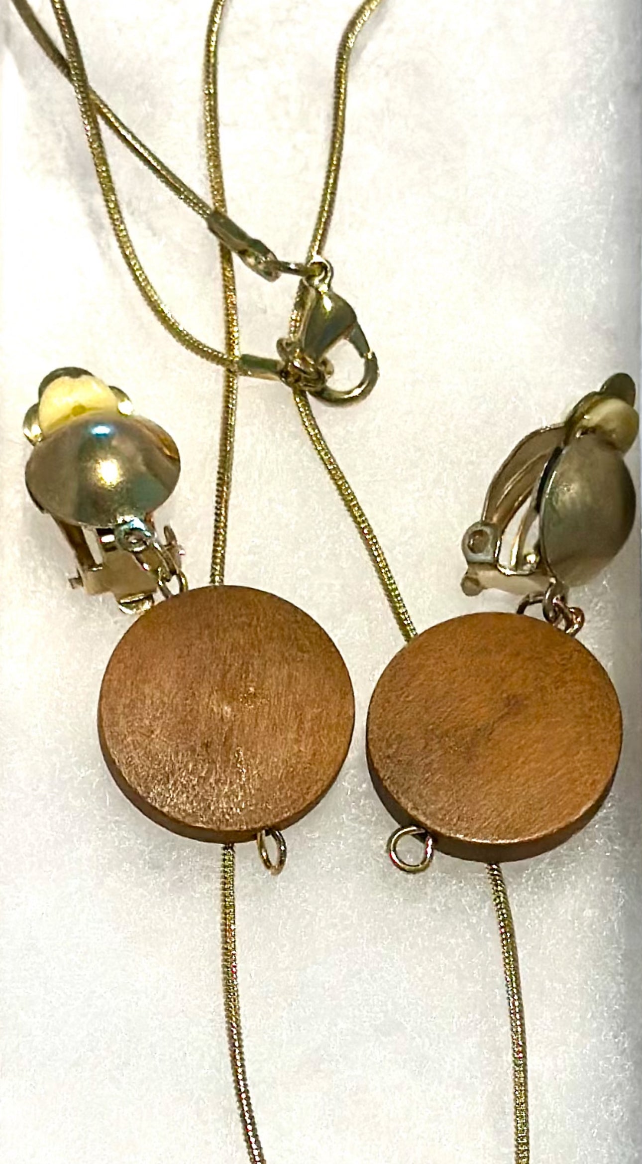 Golden Sunburst Jewelry Set