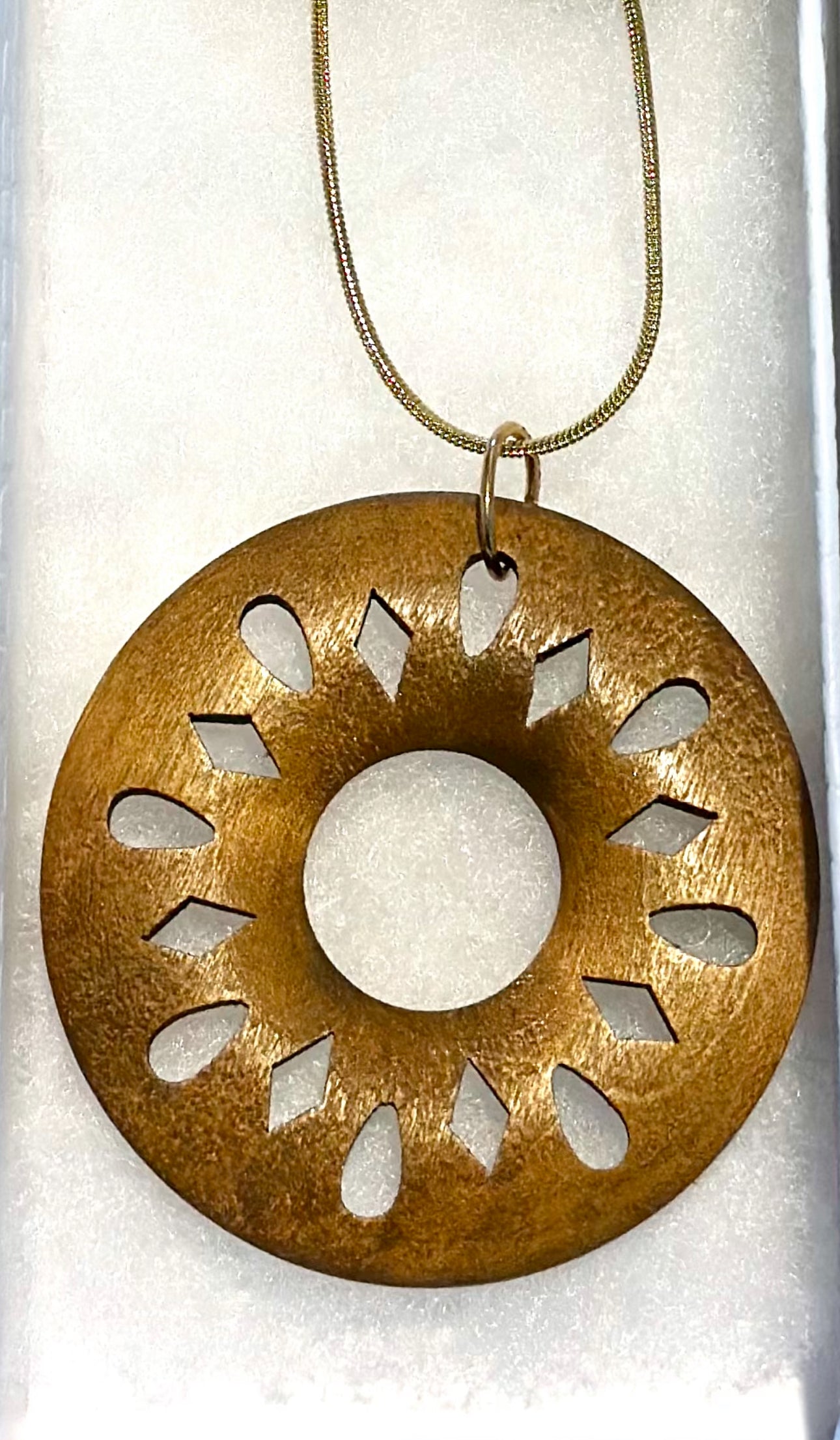 Golden Sunburst Jewelry Set