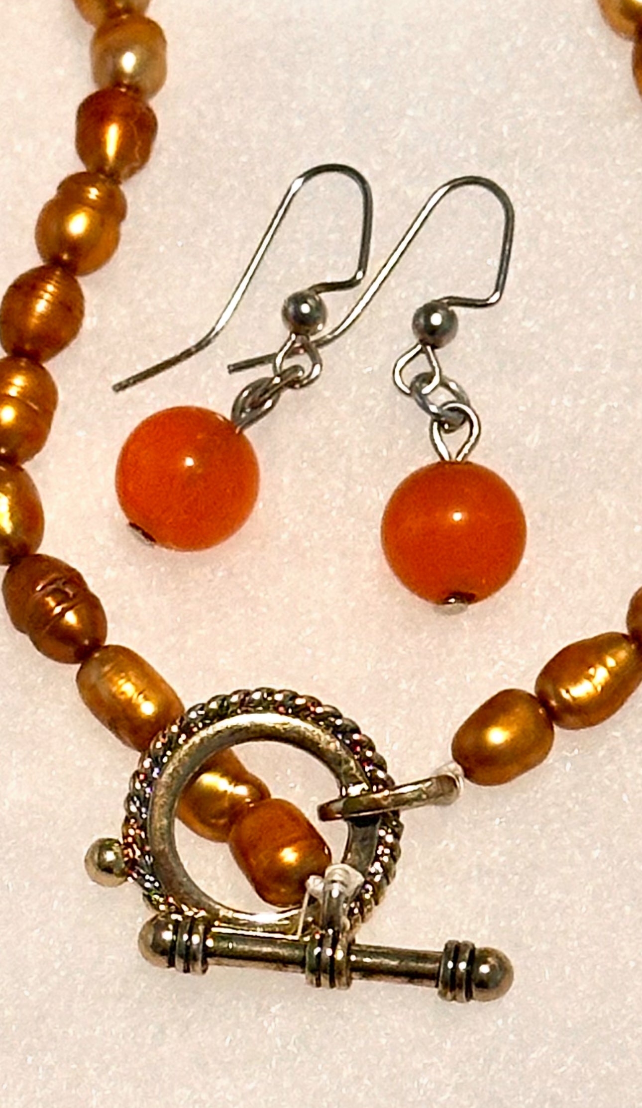 Golden Sunset Necklace Set