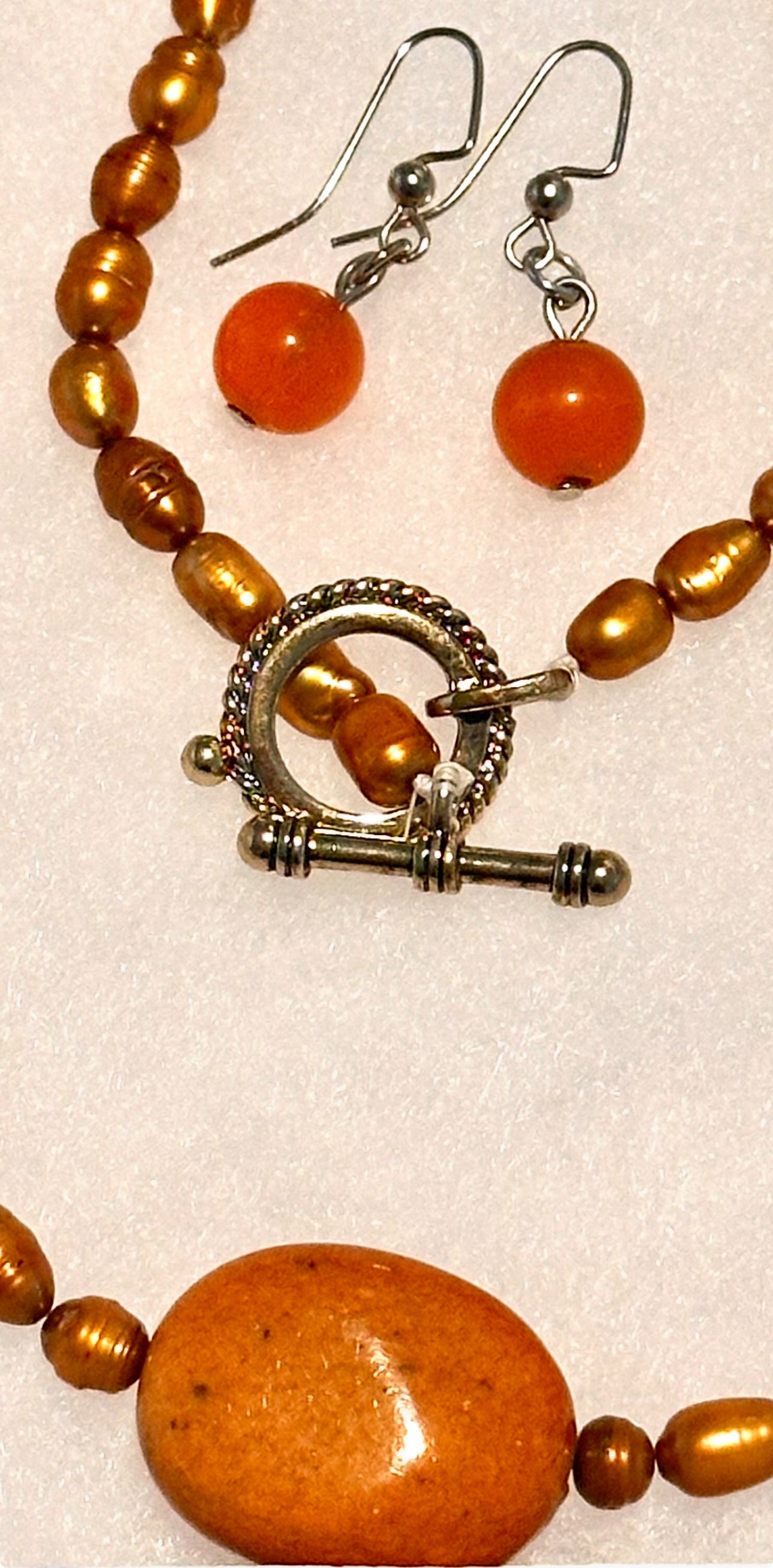 Golden Sunset Necklace Set